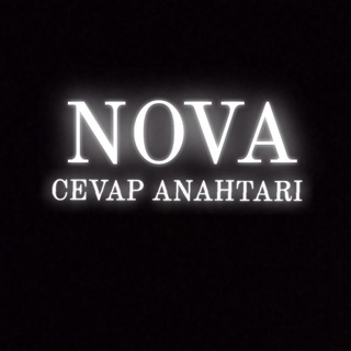 Telegram profile photo for NOVA CEVAP ANAHTARI