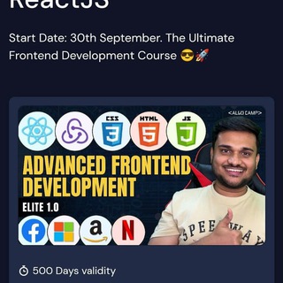 Telegram profile photo for sanket Singh frontend Development
