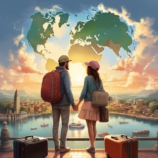 Telegram group profile photo for ТУРИСТЫ 🌍 ПОПУТЧИКИ🌏