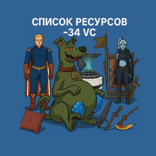 Telegram profile photo for Список ресурсов -34/-36 VC