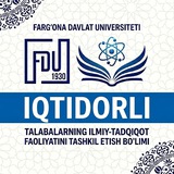 Telegram profile photo for FarDu Iqtidorli talabalarning ilmiy-tadqiqot faoliyatini tashkil etish bo'limi