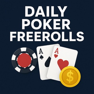 Telegram profile photo for Daily Poker Freerolls