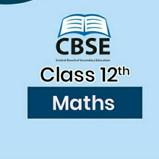 Telegram profile photo for Class 12 Maths help group