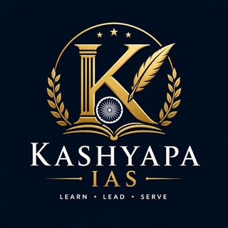 Telegram profile photo for Kashyapa IAS Academy Official ( Hindi/English)