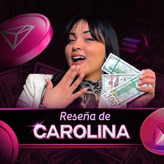 Telegram profile photo for CAROLINA ES MILLONARIA | RESEÑAS