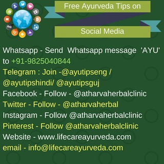 Telegram profile photo for Ayurveda tips Hindi
