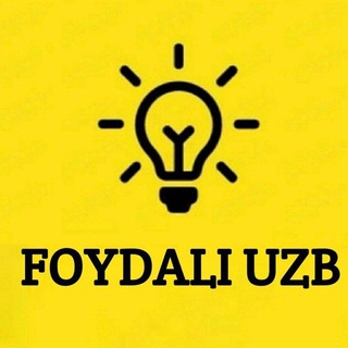 Telegram profile photo for FOYDALI.UZB
