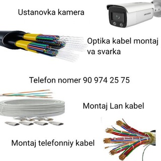 Telegram profile photo for Установка камера монтажные работа