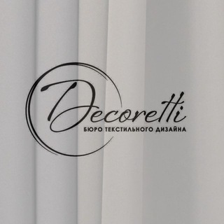 Telegram profile photo for Decoretti | Шторы на заказ