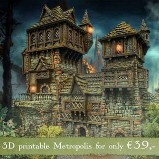 Telegram profile photo for 🏰 All 3D for dioramas and miniatures 🏰🌍