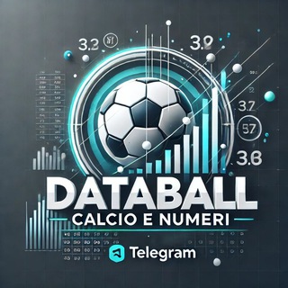 Telegram profile photo for DataBall - Calcio e Numeri 📊