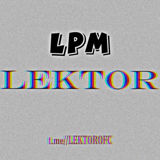Telegram group profile photo for LEKTOR LPM