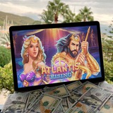 Telegram profile photo for Слот Atlantis Rising - играть на деньги | Промокод AVILUC501