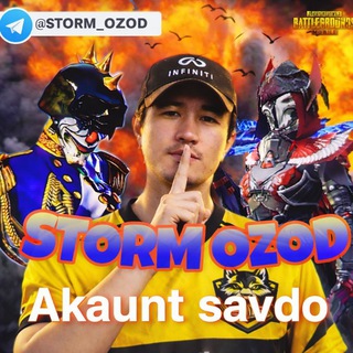 Telegram profile photo for Storm akk savdo 👑