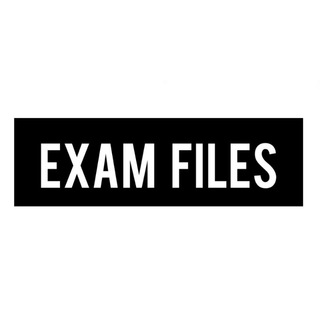 Telegram profile photo for EXAM FILES