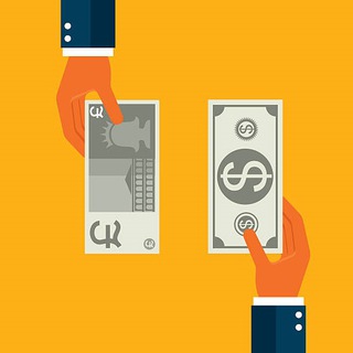 Telegram profile photo for 💵 Обмен Валют | Донецк - Горловка Енакиево Макеевка Курс Гривны Рубли Доллары Наличные Безнал Нал Деньги Сбербанк Ощад