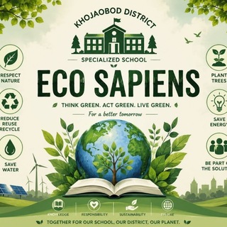 Telegram profile photo for ECOsapiens | KDSS