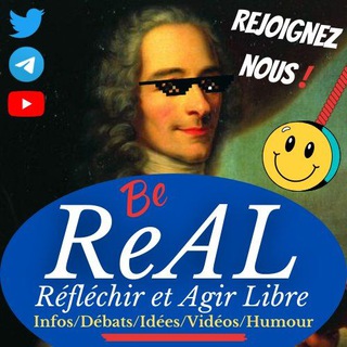 Telegram profile photo for Real - Réfléchir et Agir Libre