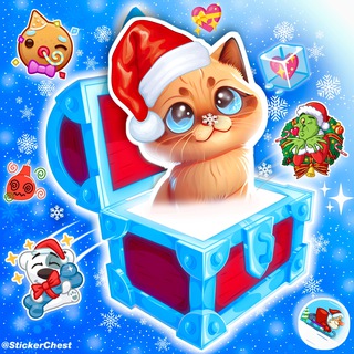 Telegram profile photo for Стикеры | Сундук Стикеров