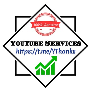 Telegram profile photo for YouTube Services ❤️ ~ YouTube Subscribers Youtube Watchhours and YouTube Views