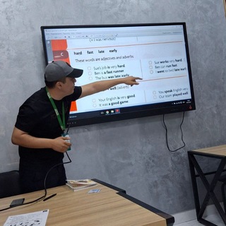 Telegram profile photo for English with Mirpozilov M