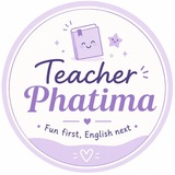 Telegram profile photo for EnglishbyPhatima✨️
