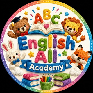 Telegram profile photo for 🌈 English All Academy