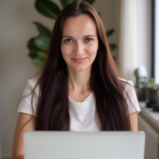 Telegram profile photo for Дизайнер|Инфографика|Нейросети 👩🏻💻