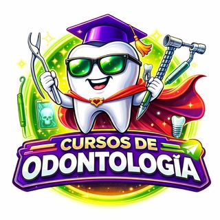 Telegram profile photo for cursos de odontología.