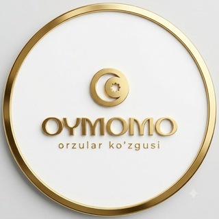 Telegram group profile photo for 🌙 "OYMOMO — orzular koʻzgusi" Sovgʻalar va taklifnomalar