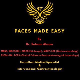 Telegram group profile photo for "PACES Made Easy" by Dr. Salman👌👌