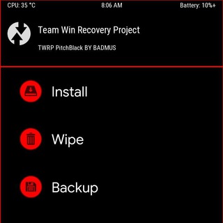 Telegram group profile photo for TWRP RECOVERY BUILDER GROUP
