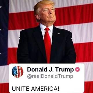 Telegram profile photo for UNITE AMERICA