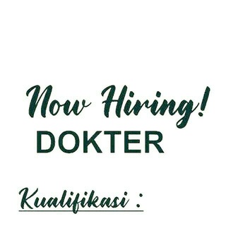 Telegram profile photo for LOKER DOKTER