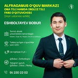Telegram profile photo for ONA TILI VA INGLIZ TILI (BOBUR USTOZ)