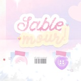 Telegram profile photo for sablemour’s journal. 📔💖
