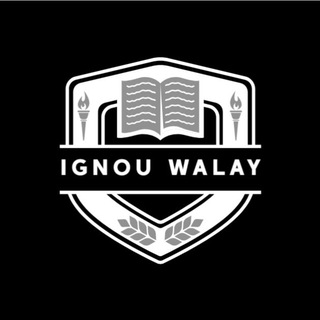 Telegram profile photo for IGNOU WALAY OFFICIAL