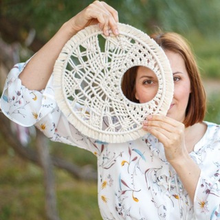 Telegram profile photo for Макраме-курсы "Мастерская маленькой музы"