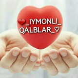 Telegram profile photo for Iymonli qalblar uz
