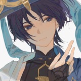 Telegram profile photo for scaramouche/wanderer daily & cf
