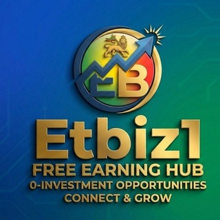 Telegram profile photo for Etbiz1 | Free Earning Hub ๐