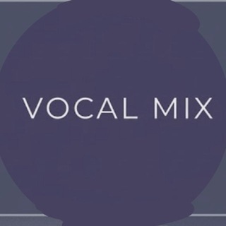 Telegram profile photo for Vocal Mix | Больше, чем школа вокала