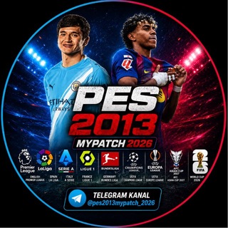 Telegram profile photo for PES 2013 MY PATCH 2026 🎮