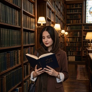 Telegram profile photo for "آبـان"