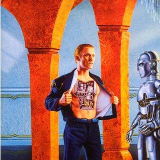 Telegram profile photo for Isaac Asimov confession