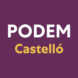 Telegram profile photo for Canal de PODEM Castelló de la Plana