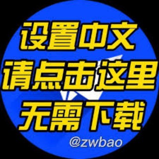 Telegram group profile photo for TG电报|汉化设置中文|群组频道大全