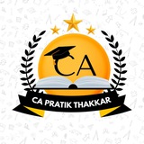 Telegram profile photo for CA Foundation IMP 👉 CA Pratik Thakkar & Parisha Thakkar 🎯