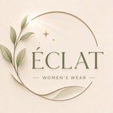 Telegram profile photo for Éclat Wear✨️