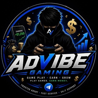 Telegram profile photo for Advibe (Online Money Income)